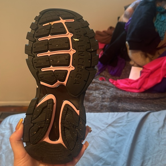 Balenciaga Wmns Track Sandal Pink & Black - Picture 6 of 10